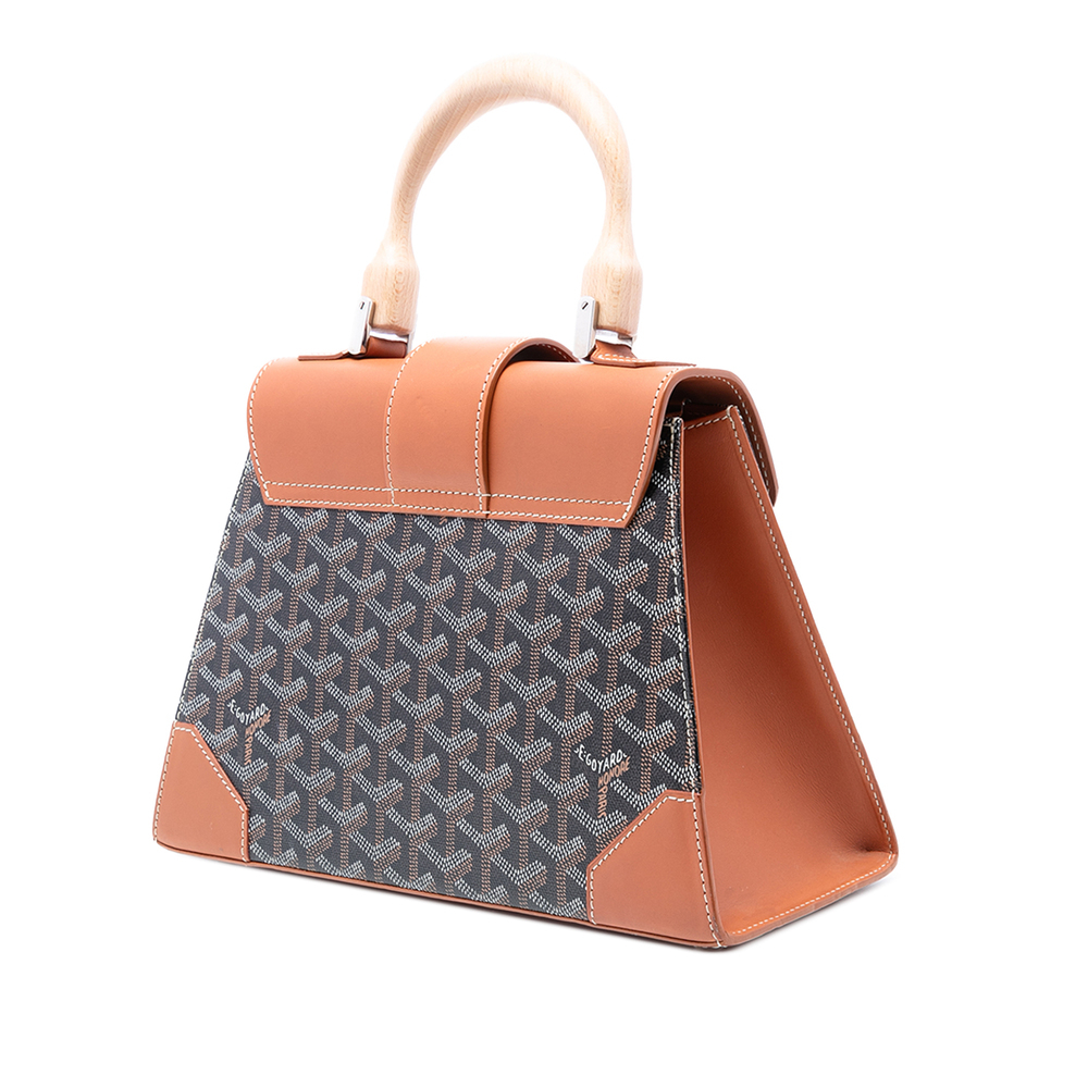Pre-Loved Goyard Goyardine Saigon Structured PM - Picture 2 of 8